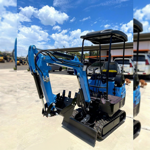 Mini-excavatrice sur chenilles de 1 tonne avec moteur et composants d'engrenage, modèle 2026 - Product Image 1