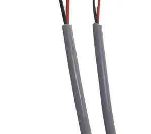 Cabo de borracha revestimento, fio de cobre estanhado cabo de isolamento e silicone super flexível 2*0.3mm isolado cordão 300v ft1