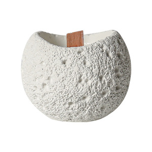Northern Mu ที่วางเทียนที่ทำจากซีเมนต์, เทียนทรงถ้วยเทียนหอมขี้ผึ้งถั่วเหลืองของตกแต่งบ้านสไตล์นอร์ดิก - Product Image 5