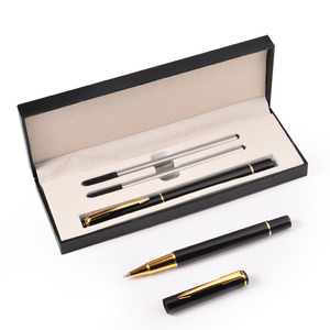 Stylo électrique de luxe avec boîte, ensemble de cadeaux, stylo métallique multicolore promotion pour les affaires, Double recharge, cadeau gratuit avec boîte - Product Image 2
