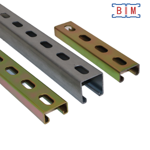 1-5/8 "X1-13/16" Unistrut开槽彩色锌支柱通道 - Product Image 1