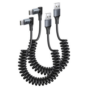 Cable USB Retráctil SUNGUY Tipo-C de 18W con Carga Rápida para Teléfono Móvil y Banco de Energía, Ecológico, Longitud Personalizable - Product Image 4