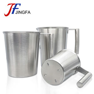 <span class=keywords><strong>Pichet</strong></span> à eau en métal 304 en acier inoxydable pour café au lait Latte moussant pour mesurer les ingrédients - Product Image 3