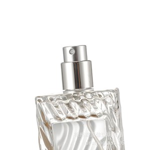 Factory direct stock of premium square 15mm screw-top perfume <b>spray</b> <b>bottles</b>, textured <b>spray</b> <b>bottles</b>, 50ml cosmetic <b>bottles</b> - Product Image 4