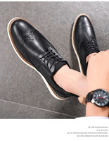 Chaussures en cuir décontractées pour hommes, respirantes, à enfiler, pour l'été, nouvelle collection, très vendues
