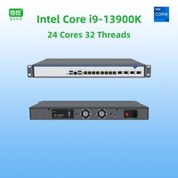 Serveur pare-feu en rack BKHD 1U B760 LGA1700 6 8 12 Intel I226 2 5G LAN 2 4 6 SFP QSFP Appliance réseau