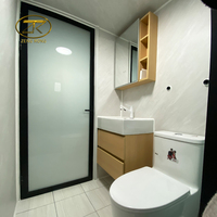 Kit de maisons modulaires préfabriquées portables et extensibles, conteneurs modulaires extensibles, mini-maisons, cabane de plage, bureau