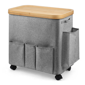 Vente chaude Multifonctionnel Snack Boîte De Rangement Portable Patinage <span class=keywords><strong>À</strong></span> Roulettes Chambre Articles Divers Papier Serviette Panier De Rangement - Product Image 2