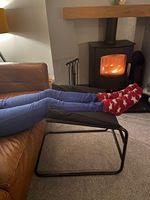 Repose-pieds ergonomique et rembourré pour chaise, canapé, fauteuil, ou sous le bureau, pour un soutien optimal des jambes