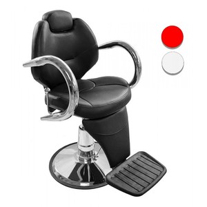 Silla de peluquería de lujo para comercio electrónico, sillón Blanco de barbería, nanofuerte, mueble - Product Image 6
