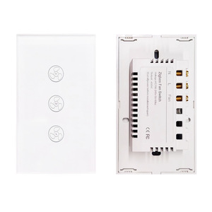 Zigbee Fan Switch AC 100-240V With Timing Function For Smart Home Control - Product Image 1