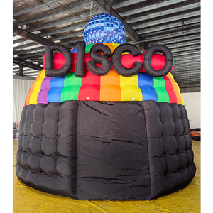 Grande tente de fête gonflable ronde pour boîte de nuit Disco Gazebo Event House for Wedding Birthday Raves Dance Floor - Product Image 3