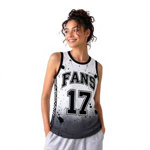 <span class=keywords><strong>Camiseta</strong></span> de Baloncesto Reversible Fanshi, Diseño Extra Largo de Dos Caras para Uso Versátil en Entrenamientos y Partidos - Product Image 6