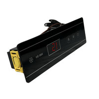 Mini termostato Digital Longhey para control de humedad y temperatura en nevera 12V 24V 220V termo regulador