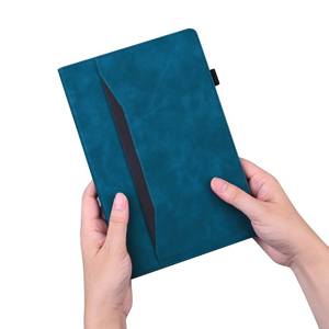 Étui de protection pour <span class=keywords><strong>tablette</strong></span> Samsung Galaxy Tab, Xiaomi <span class=keywords><strong>Pad</strong></span>, <span class=keywords><strong>Realme</strong></span> <span class=keywords><strong>Pad</strong></span> <span class=keywords><strong>Mini</strong></span>, en cuir PU, avec support, portefeuille, porte-stylet - Product Image 4