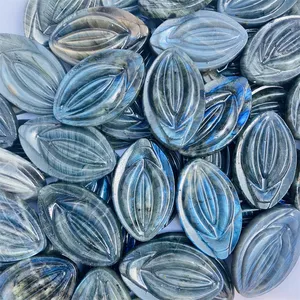 Wholesale High Quality Natural Blue Flash Labradorite Stones Source Of Life Labradorite Carvings