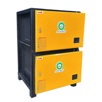 Purificateur d'air industriel à précipitation électrostatique ESP, débit d'air commercial 8000 m³/h, efficacité 96 %, certification ISO9001/CE