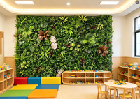 Mur végétal artificiel en PE, feuilles de lierre, panneau mural vertical vert, haie de buis, toile de fond murale pour la maison et le jardin