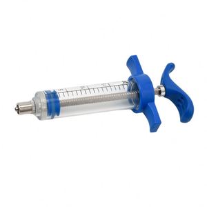Jeringas Veterinarias Reutilizables Ajustables de 20 ml, Suministros Veterinarios de Plástico - Product Image 2