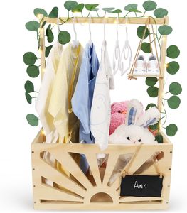 Estantería Montessori de madera de estilo rural, pizarra multifuncional moderna para guardería, estantes para camas, estilo de granja Zzm - Product Image 1