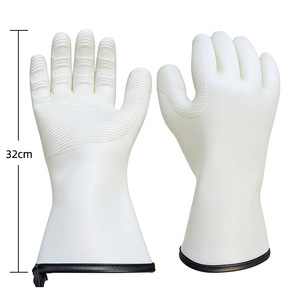 Guantes resistentes a altas temperaturas Fighting Blade Hero, 500C, aislantes del calor, impermeables, para barbacoa, cocina y repostería - Product Image 2