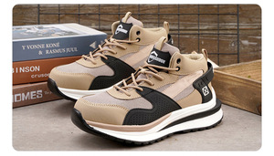 Botas <span class=keywords><strong>de</strong></span> Seguridad Industriales Personalizadas al por Mayor para Hombre, con Puntera <span class=keywords><strong>de</strong></span> Acero, para <span class=keywords><strong>Trabajo</strong></span> Diario en Invierno y Construcción - Product Image 4