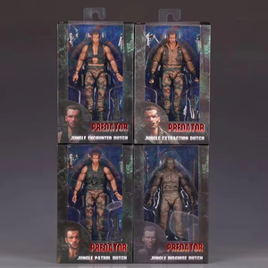 Nouvelle <span class=keywords><strong>figurine</strong></span> d'action <span class=keywords><strong>Neca</strong></span> Predator Jungle Extraction Dutch 2026, <span class=keywords><strong>figurine</strong></span> Schwarzenegger, statue, modèle, décoration de bureau, jouet, cadeau - Product Image 5