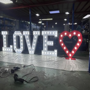 Lettere tendone personalizzate e numeri lettere tendone luci grande <span class=keywords><strong>lettera</strong></span> tendone 4 piedi - Product Image 4