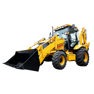 Ce được phê duyệt nhỏ gọn ngầm khai thác mỏ loader khớp nối 4x4 backhoe loader 4WD DIESEL kết thúc trước loader với trở lại HOE - Product Image 6