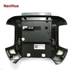 Autoradio Android NAVIHUA avec GPS, navigation, lecteur DVD, style Tesla pour Chevrolet Silverado GMC Sierra 2014-18 - Product Image 3