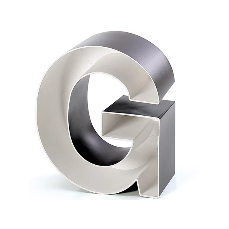 Outdoor 3D Metal Letters Sign Stainless Steel Channel Letter Sign Custom High Quality Company Name