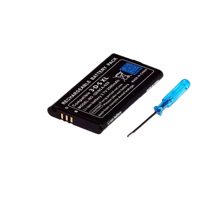 Batería de Repuesto de Iones de Litio SPR 003 de 3.7V y 2500mAh para Consola Portátil 3DS XL NEW 3DS LL con Destornillador