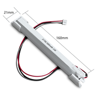 Penggantian Baterai Lampu Darurat Li Ion 3.6V 5000mAh untuk FXC3.6 5000 D300 Kompatibel dengan Konfigurasi FXE06 2 Sel 3 Kabel