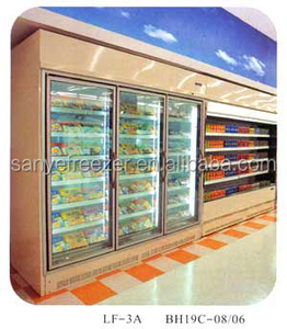 Frigorifero Verticale Commerciale con Porte in Vetro, Espositore Refrigerato, Congelatore per Bevande, Attrezzatura di Refrigerazione - Product Image 3