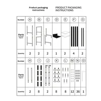 Support de présentation pour basson en acier et bois écologique PGK-E40, 6 pièces, étagère de rangement multi-niveaux pour studio, instruments de musique