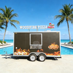 Camión de Comida para Pizza, Cocina Móvil, Remolque de Comida, Equipo de Catering Comercial, Remolque de Catering para Restaurantes al Aire Libre - Product Image 1
