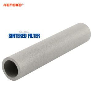 Tubes filtrants en maille frittée HENGKO, résistance aux hautes températures, de 0,2 µm à 1000 µm, tailles et options de personnalisation pour la filtration - Product Image 6