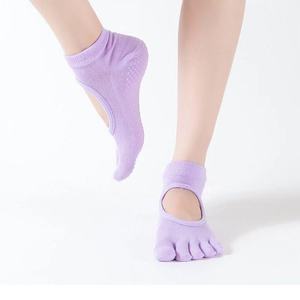 Chaussettes <span class=keywords><strong>de</strong></span> Yoga antidérapantes pour femmes, chaussettes antidérapantes, demi-orteils pour danse <span class=keywords><strong>de</strong></span> <span class=keywords><strong>bar</strong></span>, Pilates <span class=keywords><strong>de</strong></span> Ballet - Product Image 1