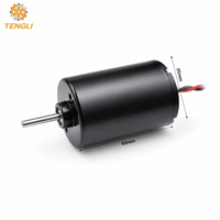 Moteur CC sans balais EM Custom 3650 Inrunner 24V 36mm 4150RPM avec capteur Hall pour équipement robotique