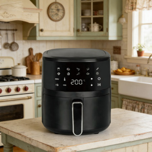 Freidora de Aire Inteligente Multifuncional de 1400W y 4.5L con 10 Menús Preestablecidos, Antiadherente, Sin Aceite, para Patatas Fritas - ¡Venta Caliente! - Product Image 5