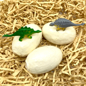 Kit de excavación arqueológica para niños, juguetes educativos para excavar up12, mezcla de dinosaurios, huevo, Paleontología, dino fósil - Product Image 6