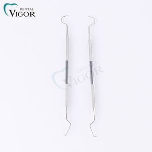 Instrumen gigi SS sekali pakai, pemindai penjelajah dua ujung lurus untuk dokter gigi - Product Image 6