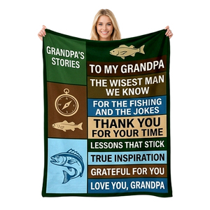 Manta de Forro Polar con Impresión Digital, Diseño Personalizado con Foto y Texto, Manta de Franela, Proveedor al por Mayor, Directo de Fábrica - Product Image 2