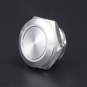 YUHE 19MM Stainless Steel Button Flat Head No <b>Light</b> IP65 Automotive & Industrial Use - Product Image 2