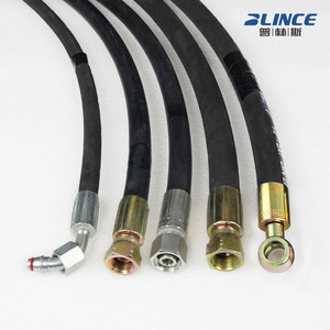 EN 853 1SN 2SN 1 "1-1/2" Manguera hidráulica de goma para Tractor Accesorios hidráulicos y manguera Manguera hidráulica de alta presión R1 R2 <span class=keywords><strong>Gates</strong></span> Manguera hidráulica - Product Image 4