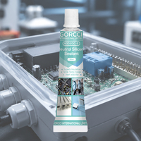 50ml Perekat Silikon Netral Berbasis Alkohol Tahan Cuaca untuk Perakitan PCB Perlindungan Komponen Listrik