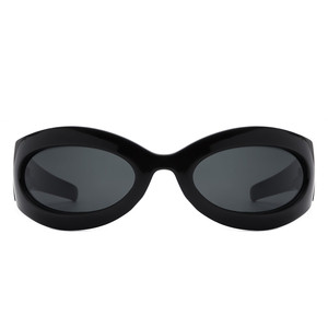 Albion - Lunettes de soleil ovales rétro enveloppantes - Product Image 6