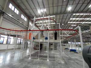 Equipo de Pintura en Polvo Directo de Fábrica GH para Línea de Producción de Recubrimiento de Cercas de Acero y Hierro con Motor de Bomba Principal y PLC - Product Image 2