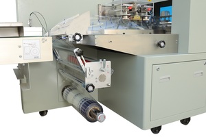 Máquina Envolvedora Horizontal Automática de Alta Velocidad para Snacks/Carne Seca, Máquina para Envolver Pechuga de Pollo y Snacks Liofilizados en Bolsas de Plástico/Papel - Product Image 6