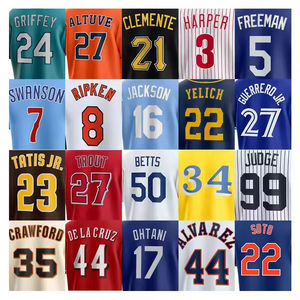 Jersey Baseball Bordir Kustom Berkualitas Tinggi Terpopuler TOP 2025 untuk Semua Tim Pakaian Softball - Product Image 2